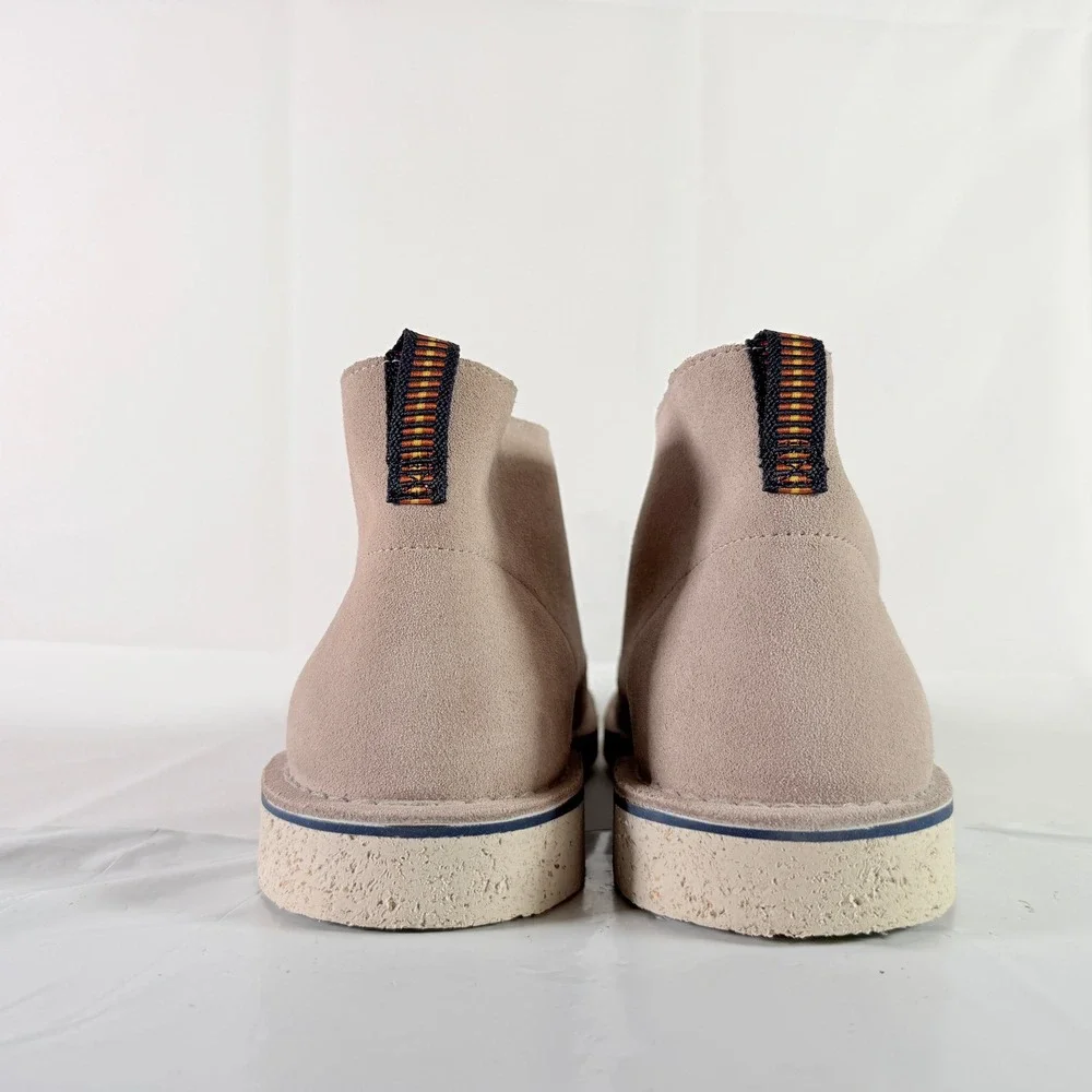 Clarks Bushacre 3 Men's Stone Suede Chukka Desert Boots Size 11 M